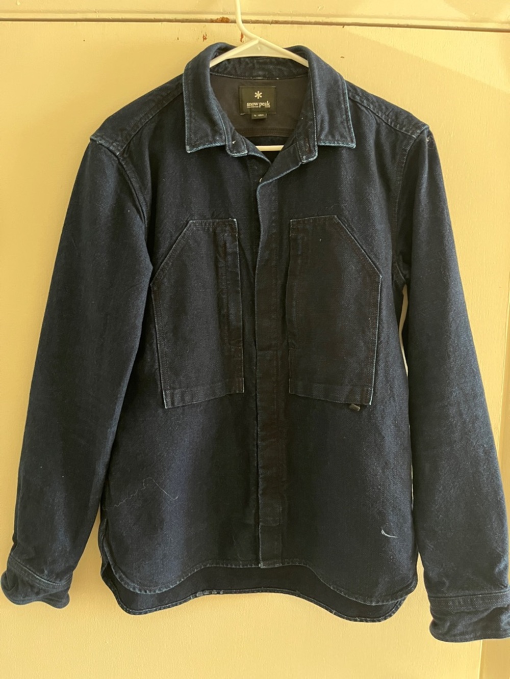 Snow Peak Dark Indigo Heavyweight Denim Shirt/Jacket